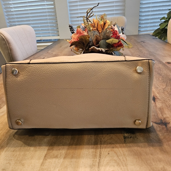 Rebecca Minkoff Regan Satchel Butter Yellow Soft Leather EUC - Picture 4 of 10